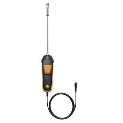 Testo Probe for Air Velocity, Temperature, Volume Flow, +50°C Max