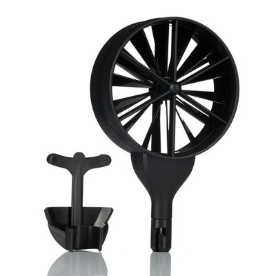 Testo Vane Probe for Air Velocity, Temperature, Volume Flow, +70°C Max