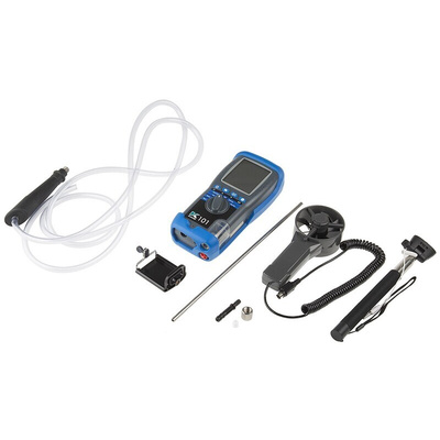 Kane KANE 101 Air Quality Meter for CO, CO2, Humidity, Temperature, +60°C Max, 95%RH Max, Battery-Powered