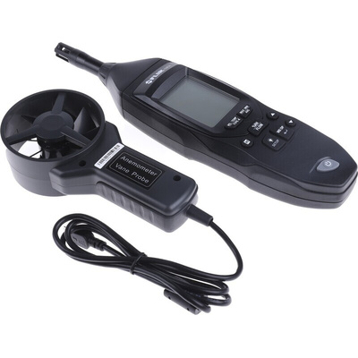 FLIR EM54 Vane Anemometer, 30m/s Max, Measures Air Flow, Air Temperature, Air Velocity, Dew Point, Relative Humidity