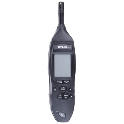 FLIR EM54 Vane Anemometer, 30m/s Max, Measures Air Flow, Air Temperature, Air Velocity, Dew Point, Relative Humidity