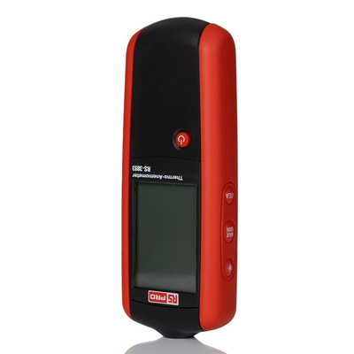RS PRO Vane Anemometer, 30m/s Max, Measures Air Flow, Air Velocity, Temperature