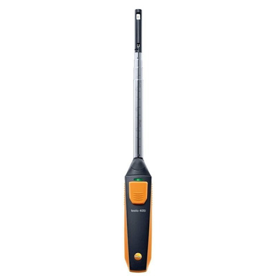 Testo Smart Probes VAC kit Data Logging Probe for Air Velocity, Humidity, Temperature, Volume Flow, +60°C Max, 100%RH
