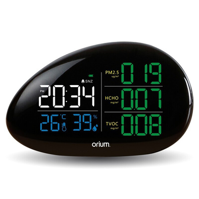 Orium Quaelis 36 Air Quality Monitor for Formaldehyde, Humidity, PM 2.5, Temperature, TVOC, +50°C Max, 95%RH Max