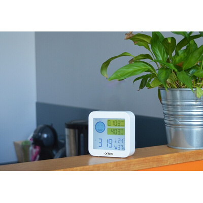 Orium Quaelis 20 Air Quality Meter for CO2, Humidity, Temperature, VOC, +50°C Max, 95%RH Max