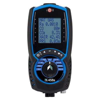 Kane KANE458s Flue Gas Analyser, 0.3%, 5%, 400mbar Max