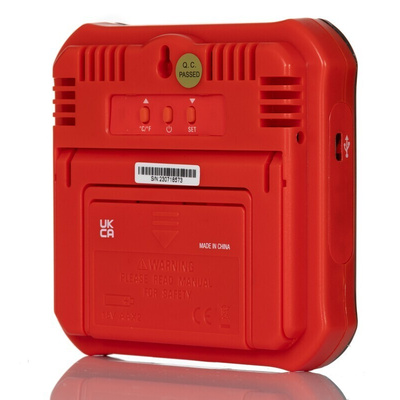 RS PRO RS-326 Air Quality Meter for CO2, Humidity, Temperature, +50°C Max, 100%RH Max, Battery, USB-Powered