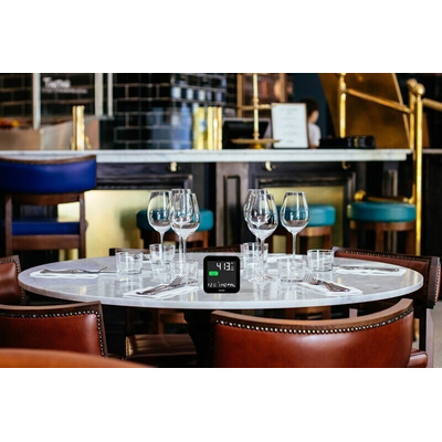 Orium Quaelis 14 CO2 Sensor for CO2, Humidity, Temperature, +50°C Max, 99%RH Max, Rechargeable Battery Via USB