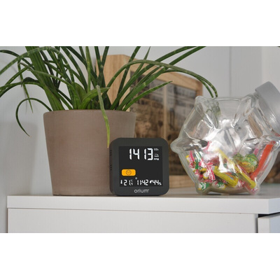 Orium Quaelis 14 CO2 Sensor for CO2, Humidity, Temperature, +50°C Max, 99%RH Max, Rechargeable Battery Via USB