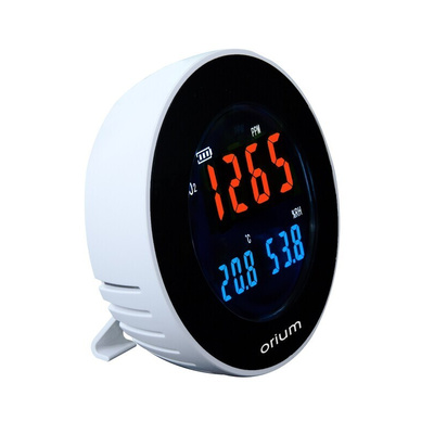 Orium Quaelis 16 CO2 Sensor for CO2, Humidity, Temperature, +70°C Max, 99.9%RH Max, Rechargeable Battery Via USB Cable