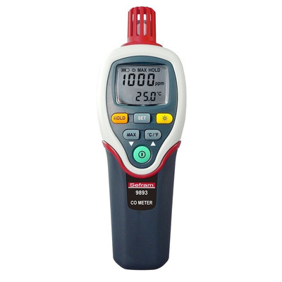 Sefram CO Probe, +70°C Max, Battery-Powered
