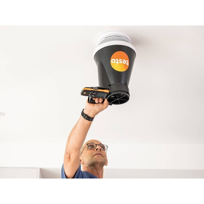 Testo 417 Vane Anemometer, 20m/s Max, Measures Volume Air Flow