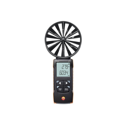 Testo 417 Vane Anemometer, 20m/s Max, Measures Volume Air Flow
