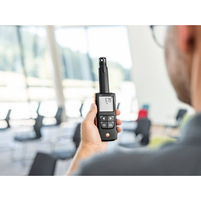 Testo 535 CO2 Sensor, +50°C Max, Battery-Powered