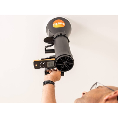 Testo 417 kit 2 Vane Anemometer, 20m/s Max, Measures Volume Air Flow