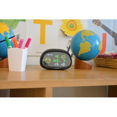 Orium Quaelis 50 Data Logging Air Quality Monitor for Benzene, CO2, Formaldehyde, Humidity, PM 2.5, Temperature, TVOC,