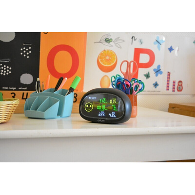 Orium Quaelis 50 Data Logging Air Quality Monitor for Benzene, CO2, Formaldehyde, Humidity, PM 2.5, Temperature, TVOC,