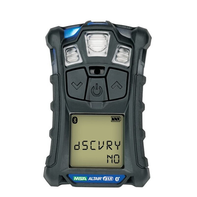 MSA Safety Gas Detector Gas Detector for Carbon Monoxide, Hydrogen Sulphide, Methane, Oxygen Detection, Audible Alarm,