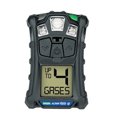 MSA Safety Gas Detector Gas Detector for Carbon Monoxide, Hydrogen Sulphide, Methane, Oxygen Detection, Audible Alarm,