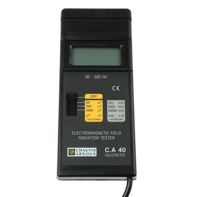 Chauvin Arnoux P01167501 Gauss Meter, 30 → 300Hz