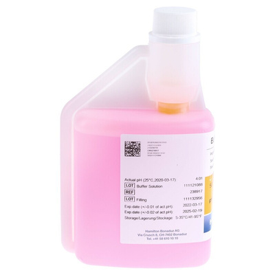 Burkert 418540 pH Buffer Solution, 500ml Bottle, 4.01