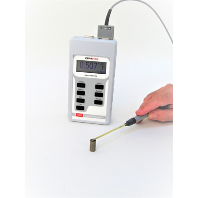 Hirst Magnetics GM08 Gauss Meter, DC and 15 Hz → 10 kHz
