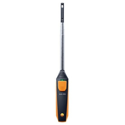 Testo 405i Thermal Anemometer, 30m/s Max, Measures Air Velocity, Temperature