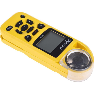 Kestrel 0855YEL Impeller Anemometer, 40m/s Max, Measures Air Flow, Altitude, Density, Density Altitude, Dew Point,