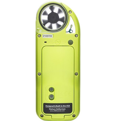 Kestrel 0852HVG Impeller Anemometer, 40m/s Max, Measures Air Flow, Altitude, Density, Density Altitude, Dew Point,
