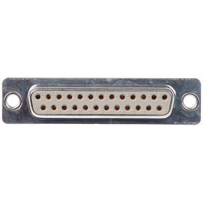 09670254707 | HARTING 25 Way Panel Mount D-sub Connector Socket, 2.76mm Pitch