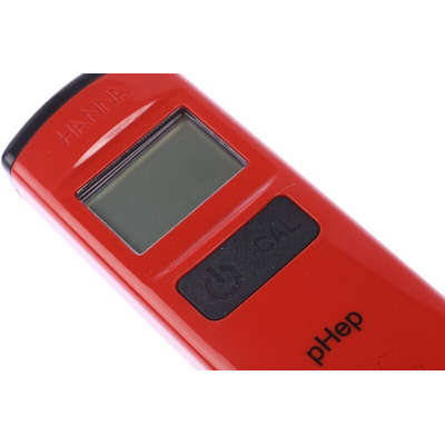 Hanna Instruments HI 98107 pH Meter, ±0.1pH Accuracy, 0.1pH Resolution, 14pH Max
