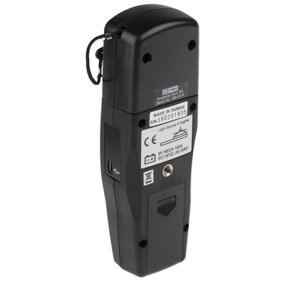 RS PRO IM203 Light Meter, 20lx to 200000lx, ±3 %
