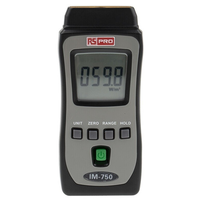 RS PRO Solar Power Meter, Solar Power