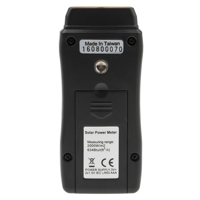 RS PRO Solar Power Meter, Solar Power