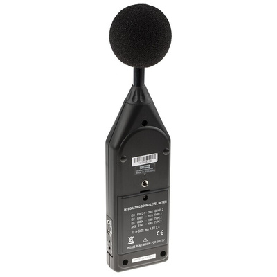RS PRO ISO-TECH SLM1353M  Datalogging Sound Level Meter, 30dB to 130dB, 8kHz max
