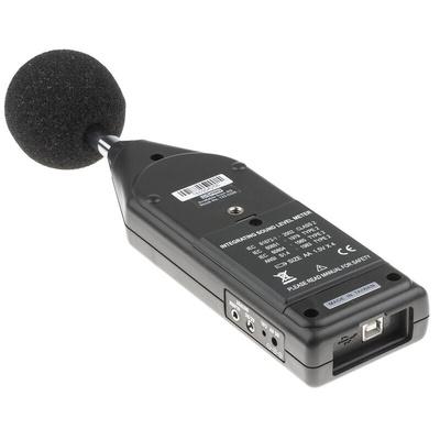 RS PRO ISO-TECH SLM1353M  Datalogging Sound Level Meter, 30dB to 130dB, 8kHz max