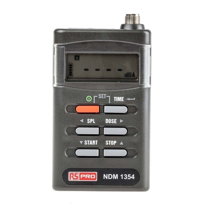 RS PRO NDM1354 Sound Level Meter, 10kHz max with RS Calibration