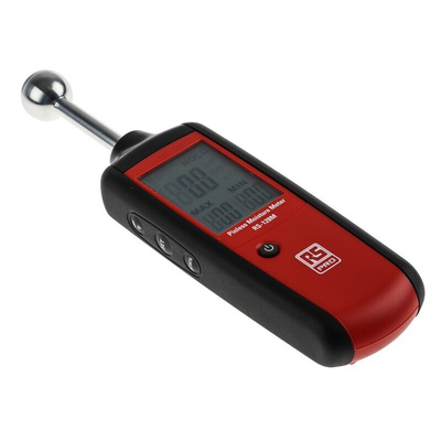 RS PRO RS-128M Moisture Meter, 100 % RH Max, Digital Display, Battery-Powered
