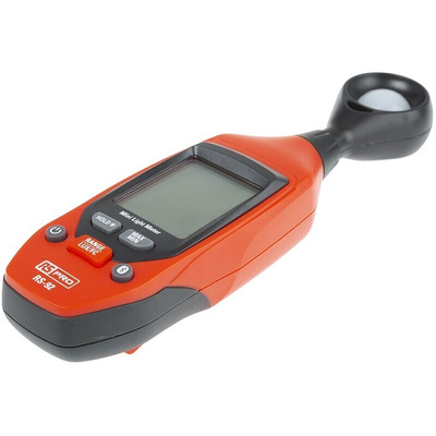 RS PRO RS-92 Light Meter, 0lx to 40000lx, ±5 %