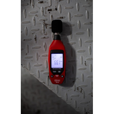 RS PRO RS-95 Sound Level Meter, 35dB to 130dB, 8kHz max