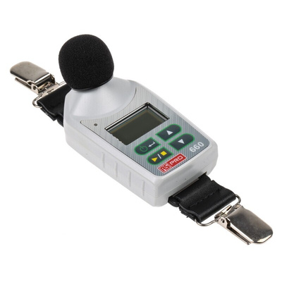 RS PRO RS-660  Datalogging Sound Level Meter, 70dB to 140dB, 8kHz max