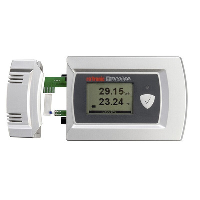 Rotronic Instruments HL-20D-SET Digital Hygrometer, ±1.3 %RH Accuracy, +60°C Max, 100%RH Max