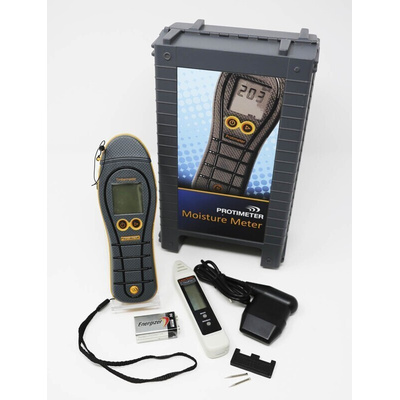 Protimeter BLD5609 Moisture Meter, 99 % RH Max, LCD Display, Battery-Powered