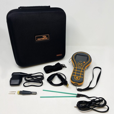 Protimeter BLD9800-S Moisture Meter, 99 % RH Max, LCD Display, Battery-Powered