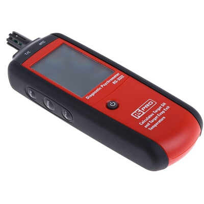 RS PRO Psychrometer, +100 °C, 100 % RH Max, ±2 % Accuracy, Backlit LCD Display, Battery-Powered
