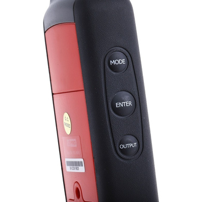 RS PRO Psychrometer, +100 °C, 100 % RH Max, ±2 % Accuracy, Backlit LCD Display, Battery-Powered