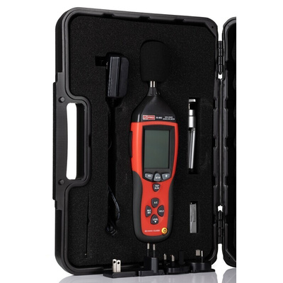 RS PRO DT-8852  Datalogging Sound Level Meter, 30dB to 130dB, 8kHz max