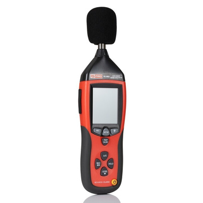 RS PRO DT-8852  Datalogging Sound Level Meter, 30dB to 130dB, 8kHz max