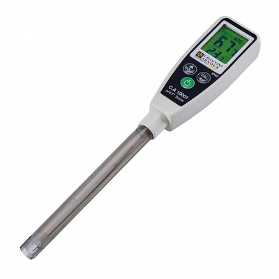 Chauvin Arnoux CA 10001 pH Meter, 0.01pH Resolution, 14pH Max, +60 °C Max