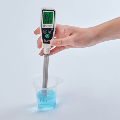 Chauvin Arnoux CA 10001 pH Meter, 0.01pH Resolution, 14pH Max, +60 °C Max